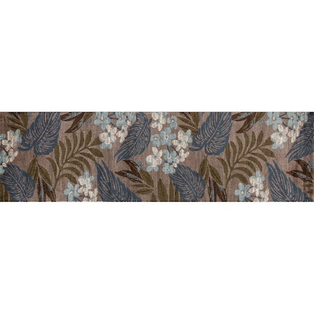 Standalone 2 x 8 ft. Palm Coast Collection Tranquil Woven Area Rug, Beige ST2590141